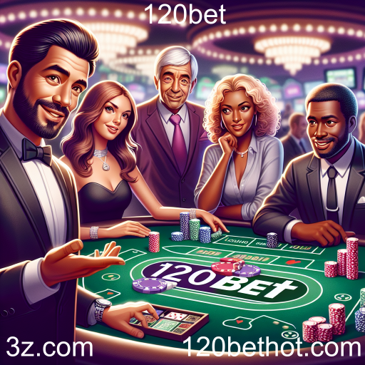 A Emoção do Cassino ao Vivo no 120bet